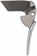 Trigger, front, cast steel, for #TR-PA-20 double set triggers Trigger, front, cast steel, for #TR-PA-20 double set triggers